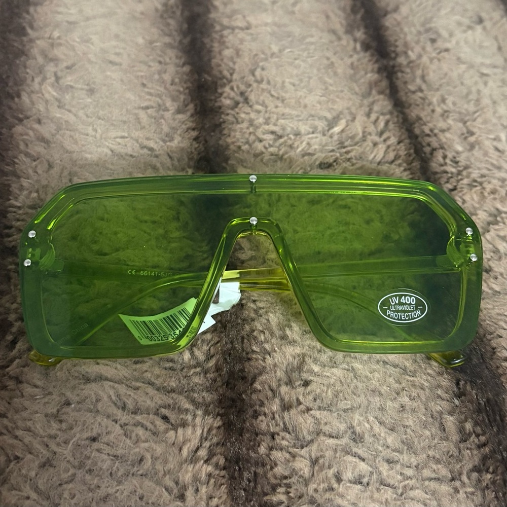 Neon Green Sunglasses